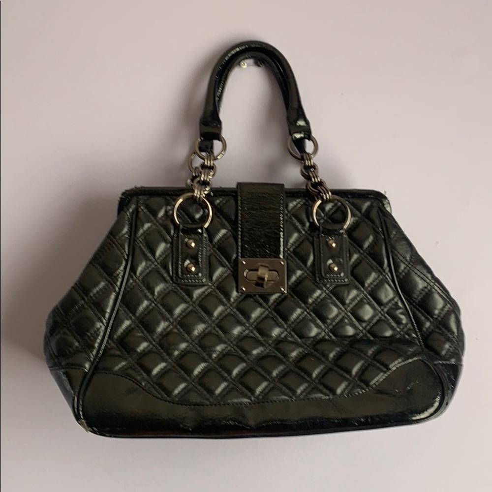 Express black medium sized purse